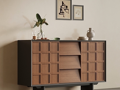 中古风玄关柜