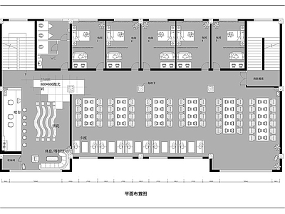 其他工装空间 网吧网咖平面图 网咖电竞俱乐部