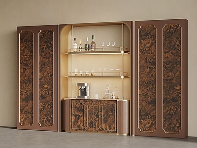 中古风酒柜