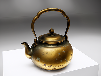 中式茶具 铜壶 水壶 茶壶 旧物件