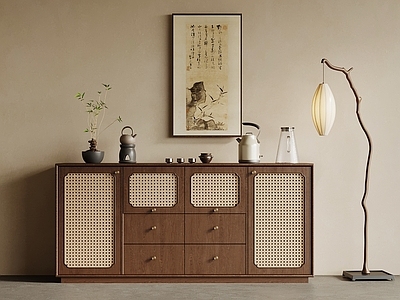 中古风玄关柜 装饰柜
