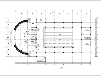 学校建筑 室内体育馆