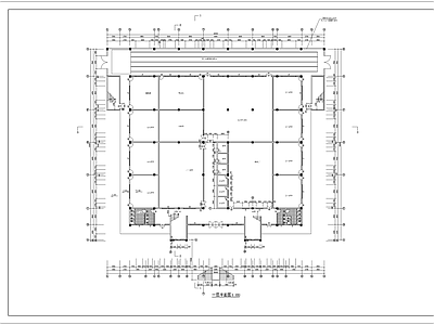 学校建筑 二层体艺馆