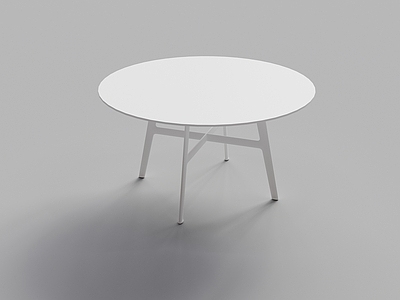 极简户外桌椅 现代户外桌 圆形桌金属桌
