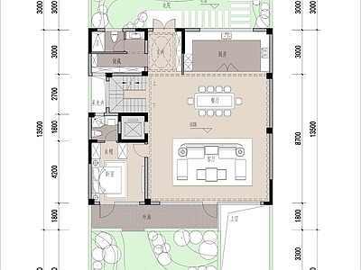 别墅建筑 类独栋联排住宅 360联排住宅 3层联排别墅