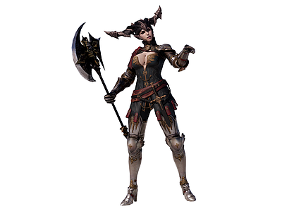 哥特式虚拟人物 COS 手办 玩具