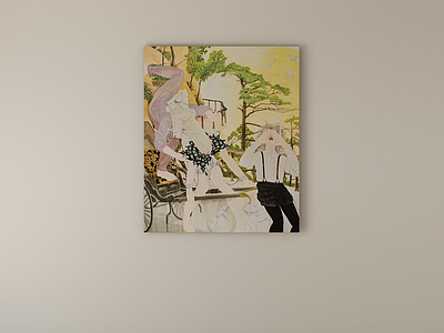 极简油画 装饰画 挂画
