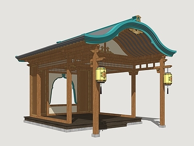 中式古建亭子 古风凉亭 古代影视景亭 古代影视凉亭 休闲景亭