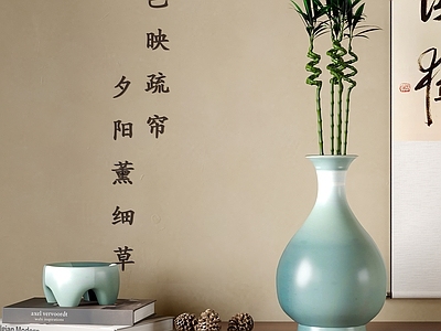 新中式花瓶