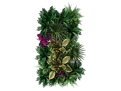 现代绿植墙 植生墙 绿墙