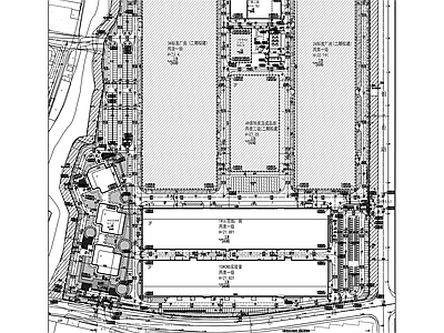城市规划 功率型储能器件 产业基地总图