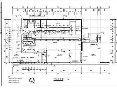 其他建筑 中学食堂建筑