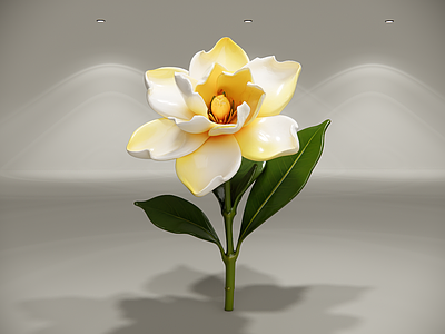 现代花草 花朵 雕塑 塑料花 美陈 摆件