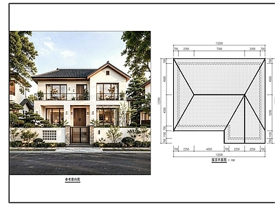 别墅建筑 乡村别墅