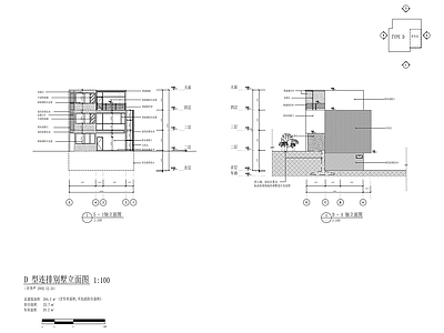 别墅建筑 现代别墅方案