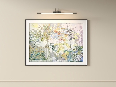 现代简约儿童挂画 法式抽象艺术挂画