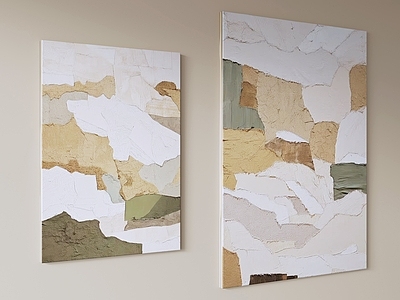侘寂抽象画 挂画