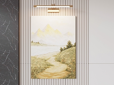 轻奢油画 挂画
