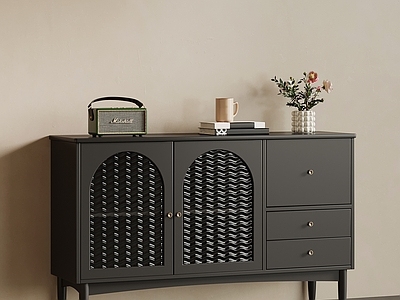 中古风玄关柜