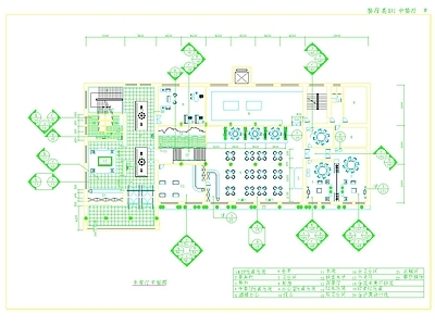 家装图库 中餐厅平面施工图 餐饮空间平面布局 中餐厅包房平面图 餐饮功能分区平面 中餐大厅平面图