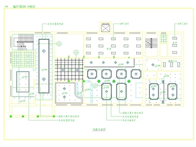 家装图库 中餐厅顶棚平面图 饮空间天花施工图 中餐厅吊顶平面 轻钢龙骨吊顶图纸 中式餐厅灯具布置
