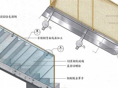 楼梯节点