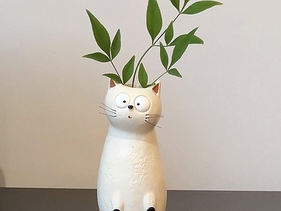 现代简约花瓶 花瓶 绿植 装饰品 工艺品