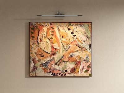 侘寂抽象画 诧寂玄关挂画
