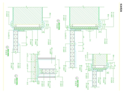 其他图库 门套剖面详图 客房门构造节点 木门套工艺剖面 门套基层构造 客房门套大样