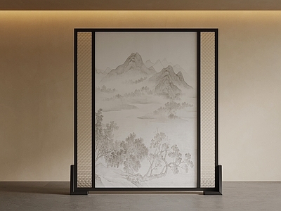 新中式屏风