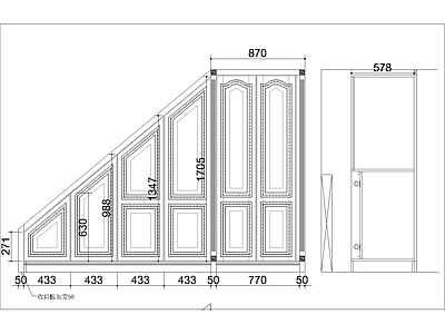 家具图库 欧式楼梯柜 别墅楼梯柜 楼梯柜 欧式楼梯柜 楼梯柜