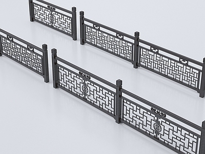 新中式栏杆 围栏护栏