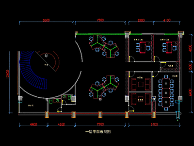 整体办公空间 整体办公空间 开敞办公 会议室 接待室 总经理办公室