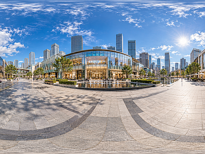 城市HDR 高端商场全景