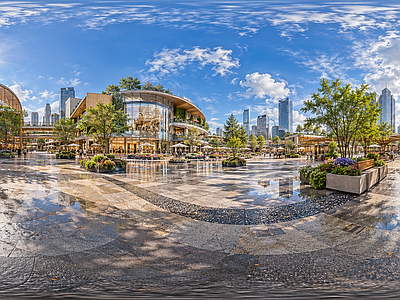 城市HDR 高端商场全景