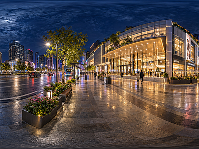 城市HDR 高端商场全景