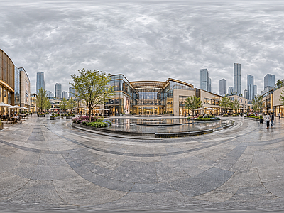 城市HDR 高端商场全景