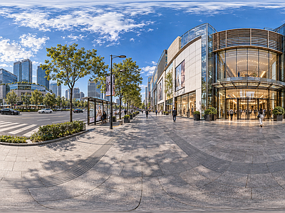 城市HDR 高端商场全景