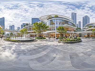 城市HDR 高端商场全景