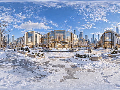城市HDR 高端商场全景