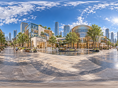 城市HDR 高端商场全景