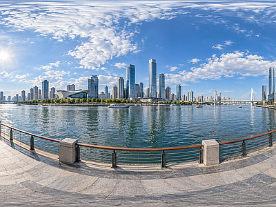 城市HDR 现代都市全景
