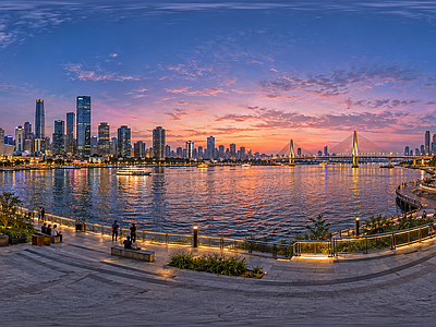 城市HDR 现代都市全景