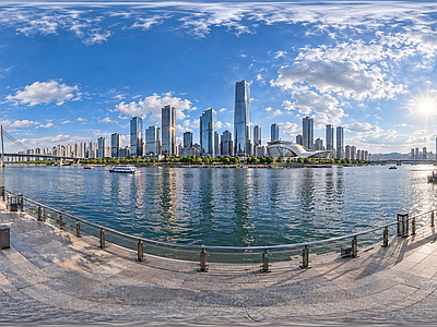 城市HDR 现代都市全景