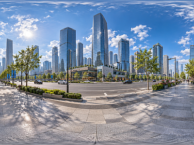 城市HDR 现代都市全景