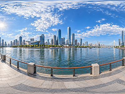 城市HDR 现代都市全景
