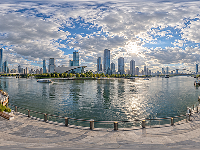 城市HDR 现代都市全景