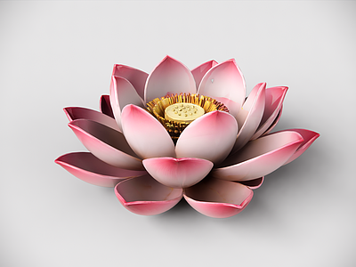 中式雕塑摆件 荷花 莲花 雕塑 摆件