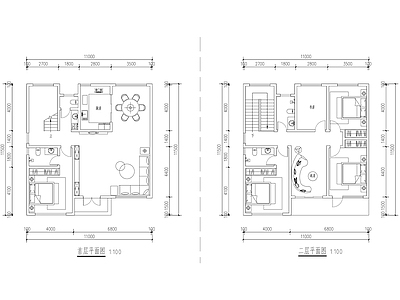 别墅建筑 别墅建筑 小开间别墅 自建房 自建房布局 农村自建房布局
