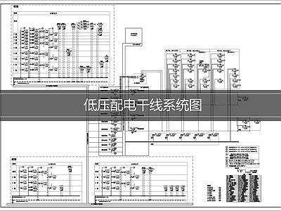 供配电系统 低压配电干线系统